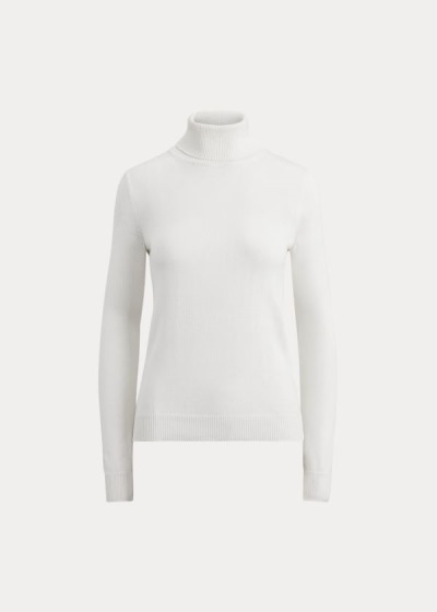 Sueter Ralph Lauren Mujer Creme - Lacquered Turtleneck - JBHGP1647